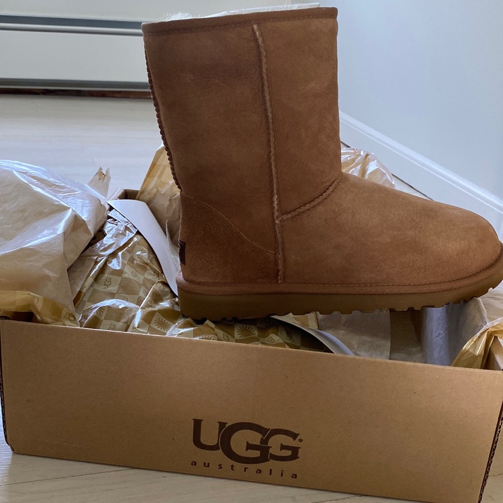 Brand new size 7 Ugg Classic Short boots
